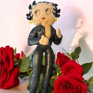 Vintage biker Betty Boop